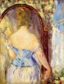 Mujer ante un espejo Eduard Manet